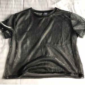 H&M sheer top